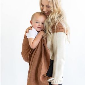 Wildbird Cedar Chambray Ring Sling Rose Gold